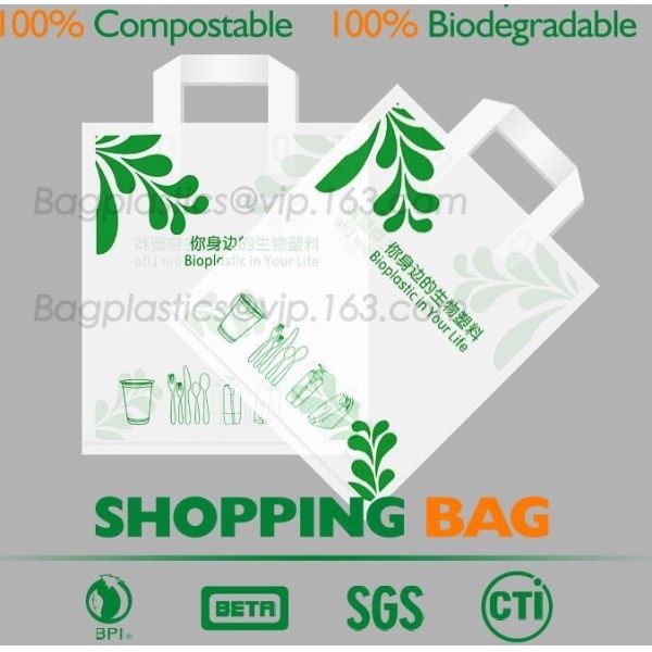 custom size 100% biodegradable EN13432 compostable trash bags from China factory,OK COMPOST bio degradable plastic bag