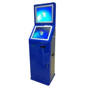 High Safety Ticket Vending Kiosk , Large Screen TVM Ticket Vending Machine