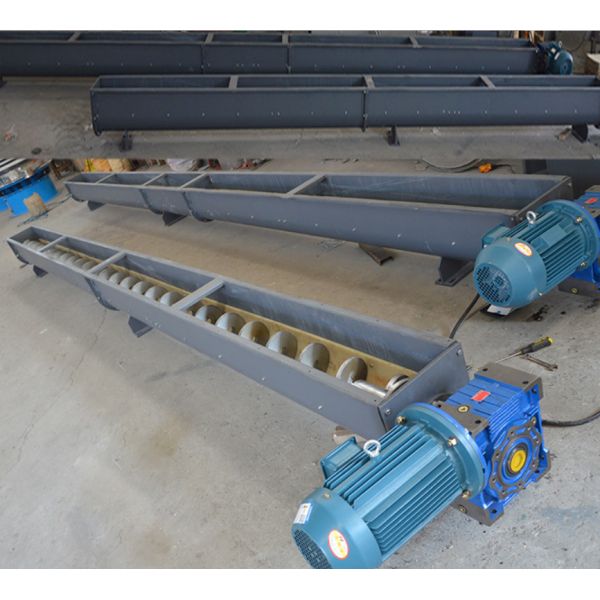 Customized Standard/ Vertical / Inclined / leveling screw conveyors For Conveying Hay