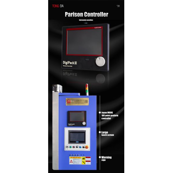 Double Station Jerry Can Extrusion Blow Molding Machine 20L 25L 30L Stackable HDPE EBM