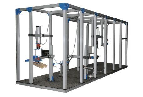 Quality BIFMA 5.1 150 LB Furniture Testing Equipment Backrest Durability Testing Machine for sale