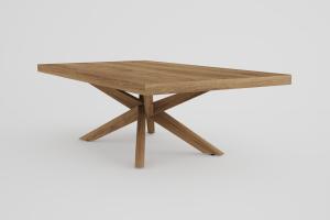 Buy cheap Solid Oak Wood Scandinavian Dining Table Rectangular Dining Table Set product