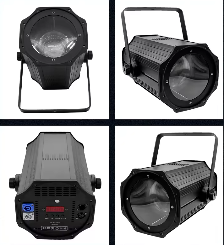 Amber White City Par Light Bar 200W COB LED For Stage And Party Lighting