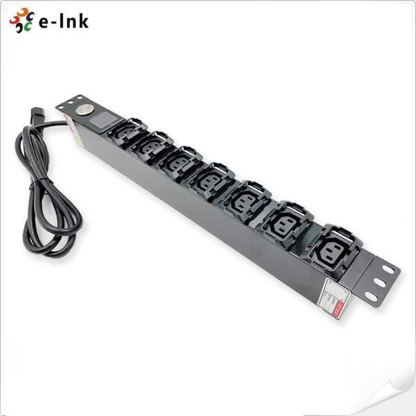Quality PDU Power Distribution Unit 1U 8 Port 16A / 2800W Output Metered PDU for sale