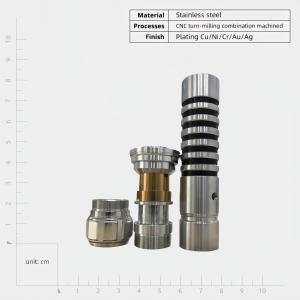 Hardware Metal CNC Turning Parts High Precision 0.01mm CNC Technology