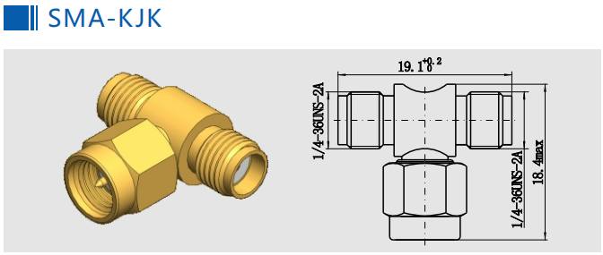 SMA Female to SSMA Male Threaded Right Angle RF Adapter