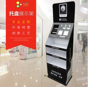 China Floor-standing paper display rack, electronic product mobile phone promotion paper display rack, paper display rack on sale