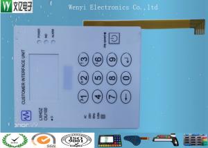 Buy cheap Rigid FPC Circuit Pcb Membrane Keyboard With V150 Fine Texture Overlay product
