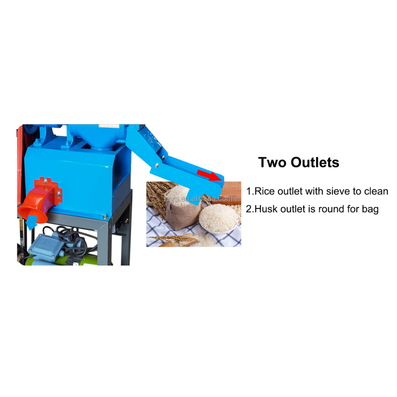 Portable Mini Corn Rice Roller Mill Hammer Milling Machine with Grinder Pulverize Easy