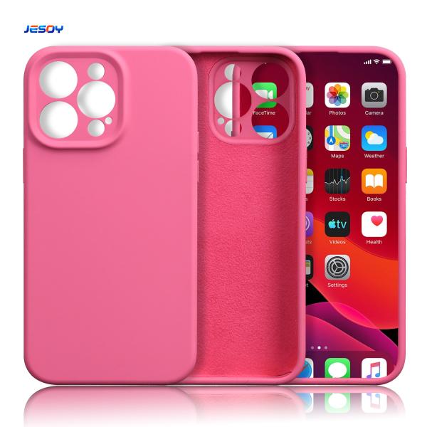 Quality Scratch Resistant Real Liquid Silicone Mobile Case Shockproof For IPhone 16 Pro Max for sale