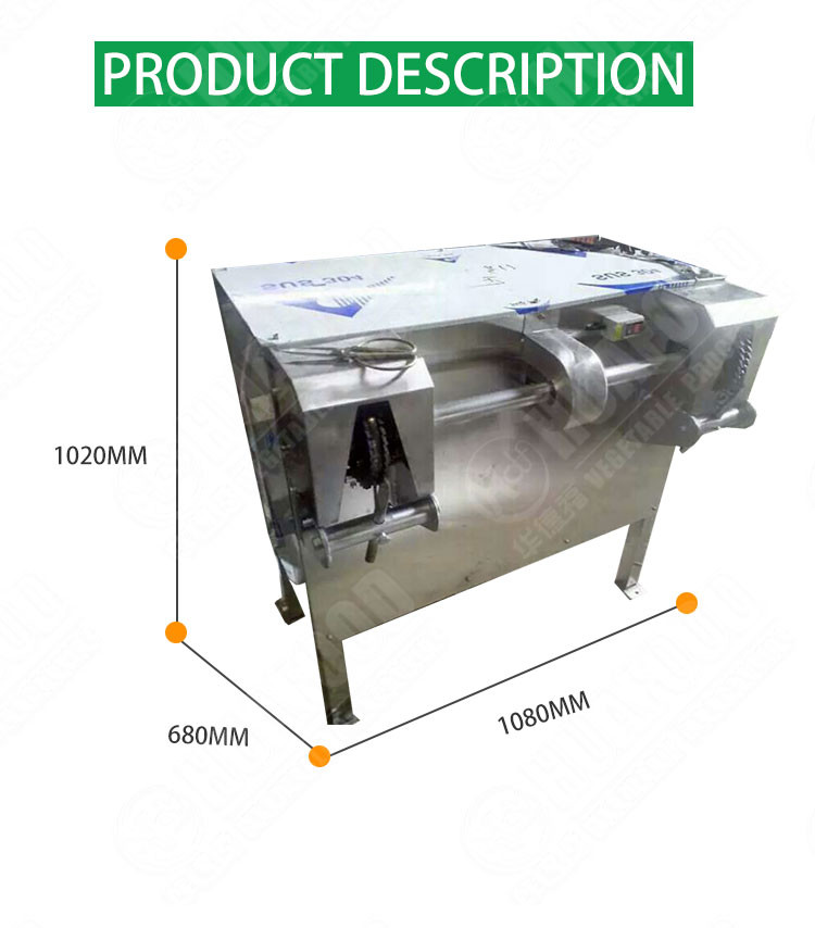 Coconut Husking SS304 Semi Automatic Food Processing Machines