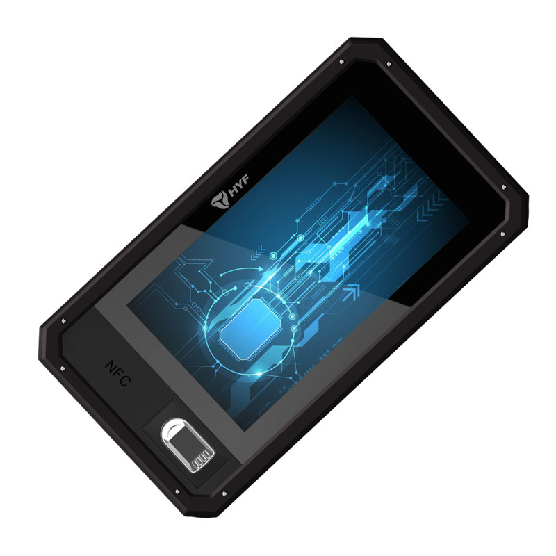 Biometric Rugged Tablet PC IP65 Fingerprint Handheld Terminal Identification For Security