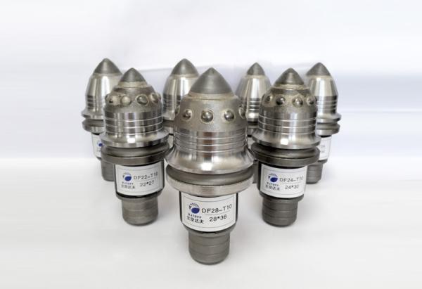 Quality Construction Machine Carbide Bullet Teeth Round Shank Chisel For Drilling Rig for sale