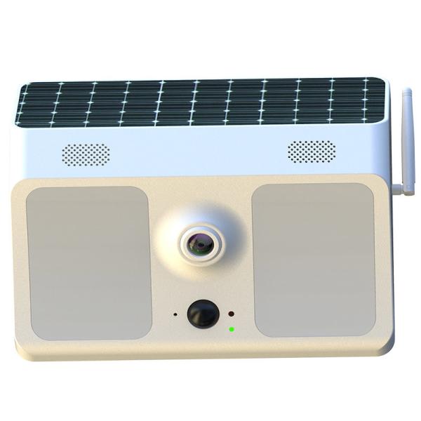 Quality 1080P Wireless IP Floodlight Solar Outdoor Security Camera for sale