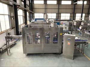 Low Noise Fully Automatic Small Water Bottling Machine 3 IN 1 Beverage Making Machine