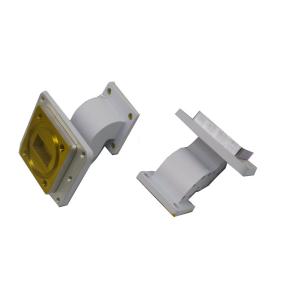 China 13.75 14.5GHz WR75 Curved Waveguide Straight Waveguide on sale