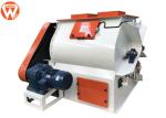 500 KG/P Horizontal Feed Mixer Double Shaft Paddle With Siemens Motor High CV