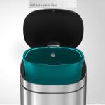 30L/40L/50L Capacity Powder Coating Office Trash Can with Touch Button