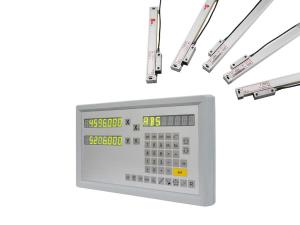 Grey Shell Milling Machine Dro 2 Axis Digital Readout System
