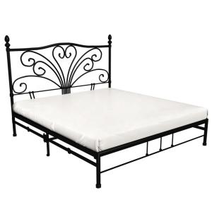 Furniture Metal Double Bed Popular Design Tools - Free Assembly Rust Proof