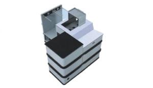 Buy cheap Express Convenience Store Checkout Counter / Grocery Store Checkout Counters product