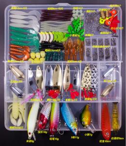 Crankbait Fishing Lures Set Soft Silicone 18 - 181 PCS