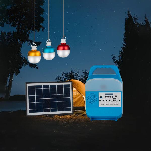 Quality Custom Long Life IP55 5W LED Tent Solar Lights With USB Port for sale