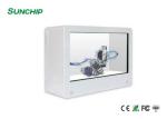 Thin Publish Brightness Network Transparent Lcd Showcase Advertising Display