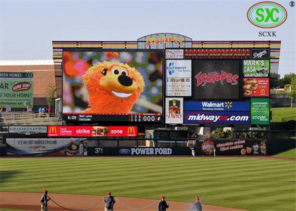 Quality Giant LED Info Display PH16 , DIP346 Advertising Waterproof LED Display for sale