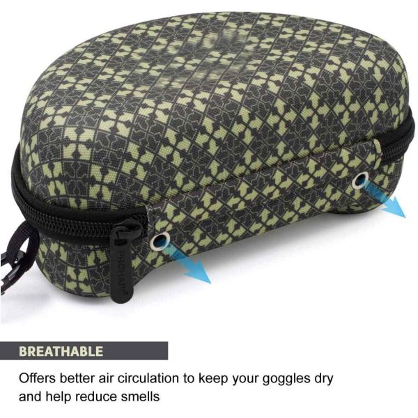 DPG82 11 Safety Glasses Storage Case , Shockproof Eva Storage Case