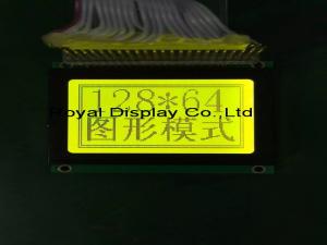 Buy cheap 128 X 64 Graphic Lcd Display , Lcd Dot Matrix Display 5v Power Supply product