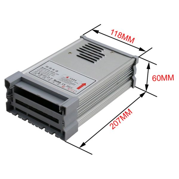 12v 350w rainproof power supply LED transformer Adapter for LED Light
