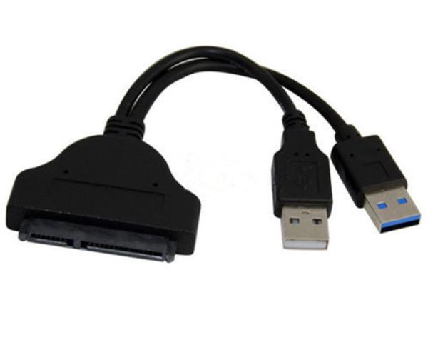Quality USB to SATA 2.5" 22 pin Hard Disk Driver Convertor Adapter Cable for sale