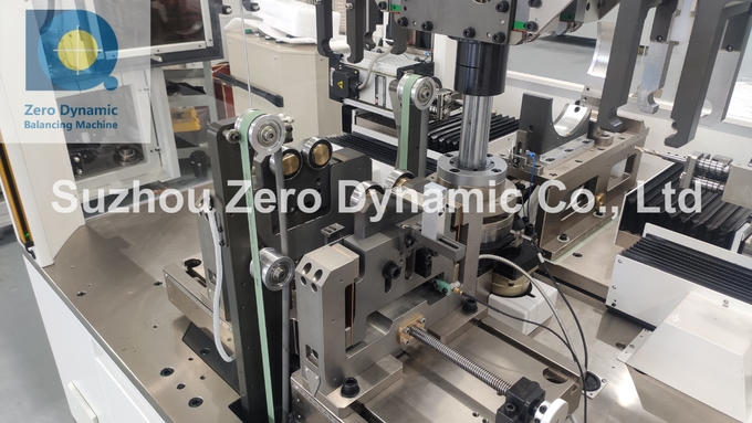 Two Station Electric Tricycle Motor Rotor Balancing Machine End Plane Drilling Correction Balancer