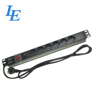 Buy cheap 250VAC 19 Inch Server Rack PDU With C14 Inlet product