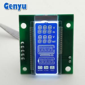 RoHS 14 Segment LCD Display HTN Blue Background White Backlight SMT_HT1621