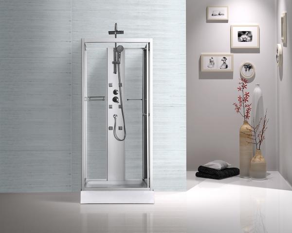 Quality Professional Bathroom Shower Cabins , Sliding Glass Door Shower Enclosure for sale
