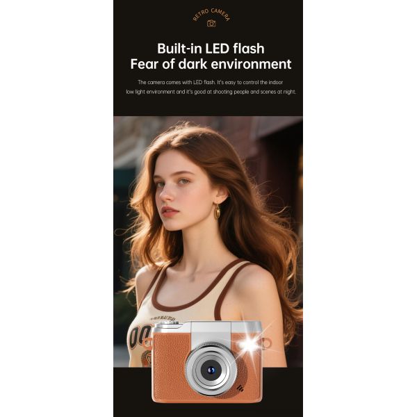 Y7000 Minishoot Retro Camera Thumb Mini Camera