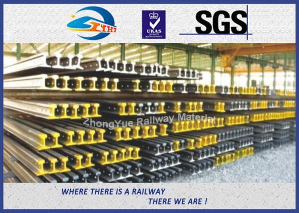 Quality GB Standard P50KG GB50 Railway Steel Crane Rail According GB2585-2007 TUV for sale