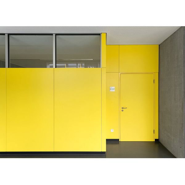 Divided Into Upper And Lower Two-stage Steel Board Panel Office Solid Partition Wall