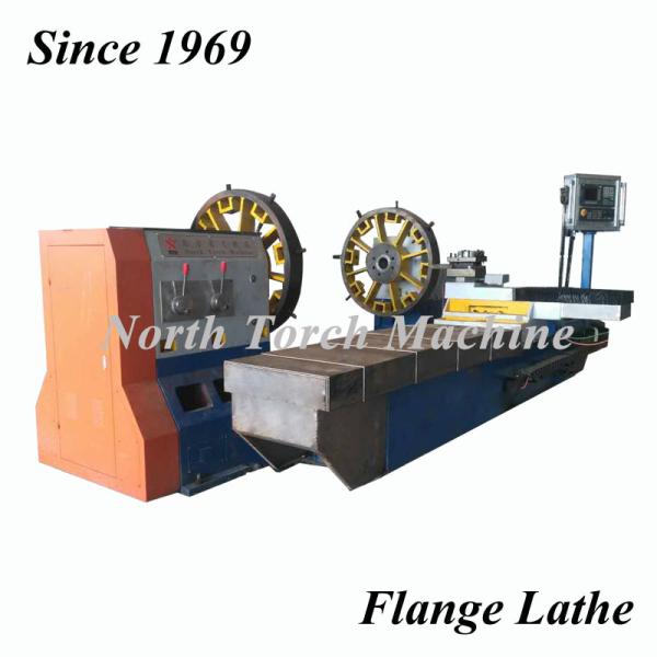 Quality Powerful High Precision Cnc Lathe For 2800 Mm Flange High Efficiency for sale