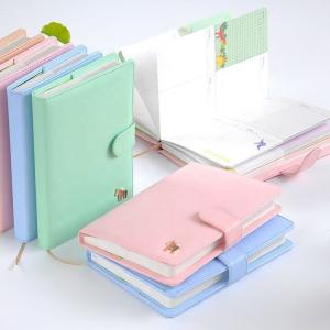 China A5 Leather Journals Hardcover Notebook Printing 160 Inner Pages on sale