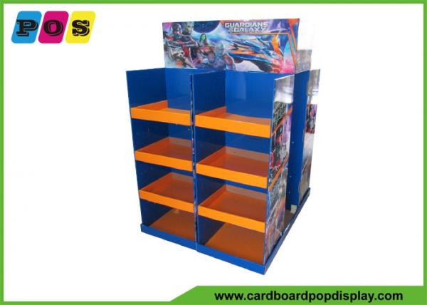 Quality Multi Sided Corrugated Pallet Display Shelves , Product Display Stands For RC Toys PA017 for sale