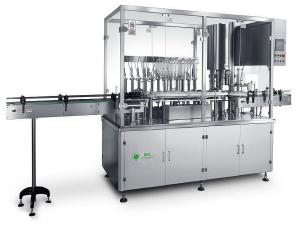 Buy cheap Linear 20ml 200BPM Bottle Filling And Sealing Machine product
