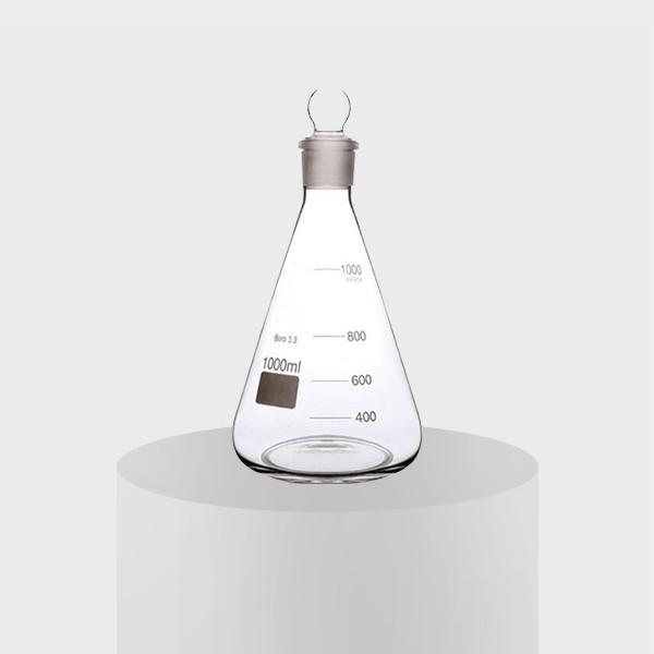 Quality OEM Lab Testing Equipments BORO3.3 Borosilicate Conical Flask for sale