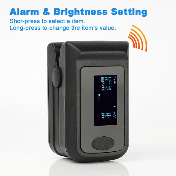 Quality Blood Oxygen Saturation Great As SpO2 Pulse Oximeter , Portable Oximeter Blood Oxygen Oximeter for sale
