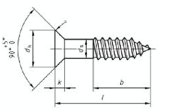 Phillips Recess CSK Flat Head Steel Wood Screws Zinc Finish DIN 7997