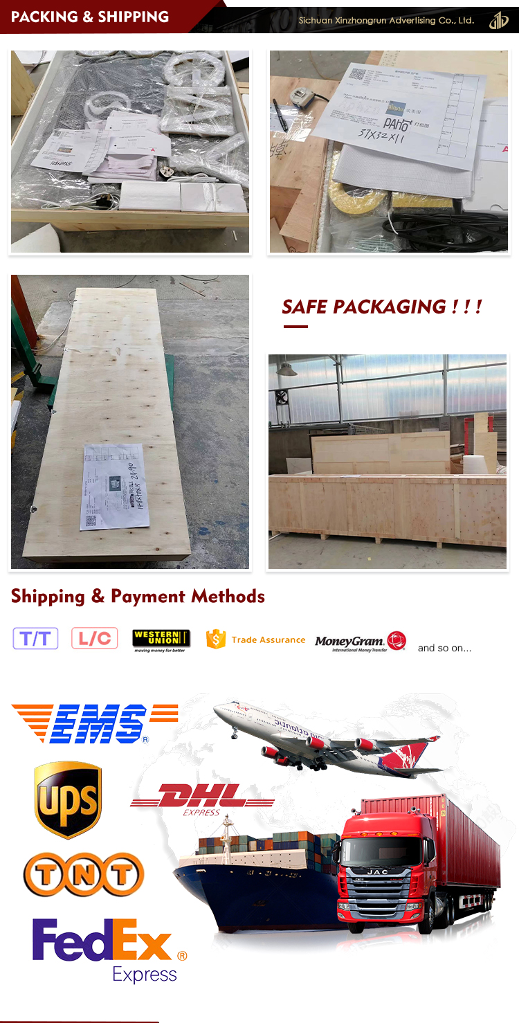Wholesale Custom Snap Frame Led Backlit Light Box Signboard Wall Mounted Light Box