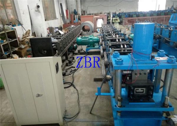 Quality Fully Automatic Strip Profile Purlin Roll Forming Machine With Single Head Decoiler for sale