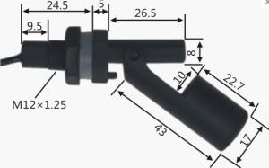Buy cheap Horizontal install float level sensor product